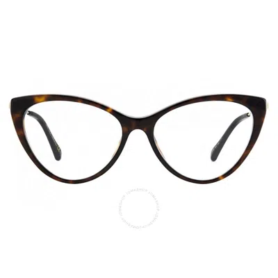 Jimmy Choo Demo Cat Eye Ladies Eyeglasses Jc359 0086 55 In Brown