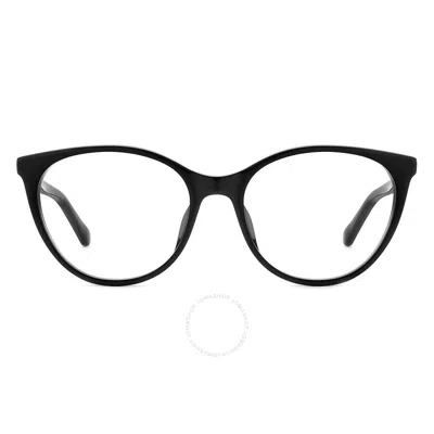 Jimmy Choo Demo Cat Eye Ladies Eyeglasses Jc378/g 0807 53 In Black
