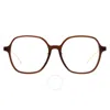 Jimmy Choo Demo Geometric Ladies Eyeglasses Jc367/f 009q 52 In Brown