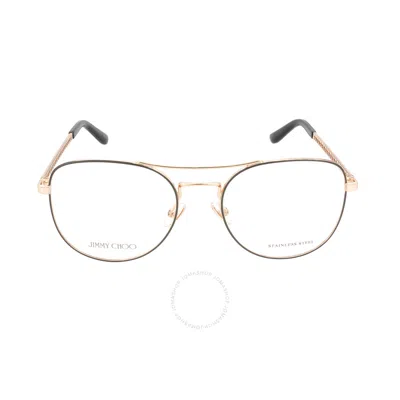 Jimmy Choo Demo Pilot Ladies Eyeglasses Jc 200 0vue 54 In Demo Lens