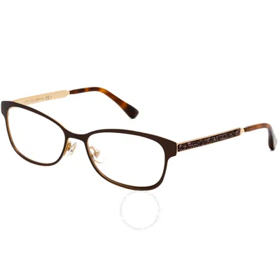 Jimmy Choo Demo Rectangular Ladies Eyeglasses Jc203 04in 52 In Demo Lens