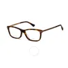 Jimmy Choo Demo Rectangular Ladies Eyeglasses Jc268/g 0086 52 In Tortoise