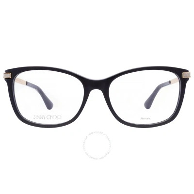 Jimmy Choo Demo Rectangular Ladies Eyeglasses Jc269 0807 54 In Black
