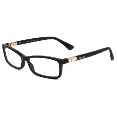 Jimmy Choo Demo Rectangular Ladies Eyeglasses Jc283 0807 53 In Black