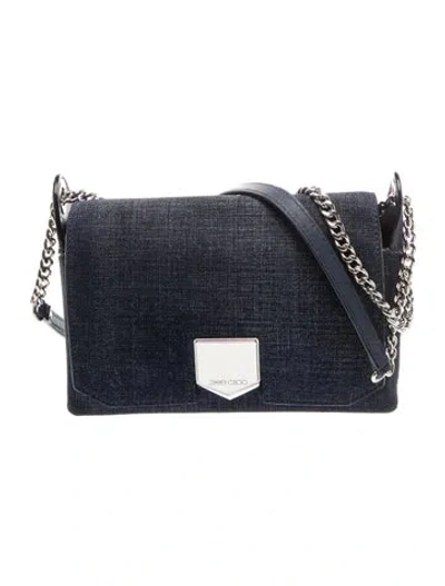 Pre-owned Jimmy Choo Denim Crossbody Bag In Blue