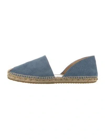 Pre-owned Jimmy Choo Denim Espadrilles In Blue