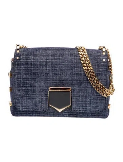 Pre-owned Jimmy Choo Denim Shoulder Bag In Multi