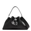 Jimmy Choo Borsa A Tracolla Bon Bon In Pelle Nera Donna In Silver Tone/black