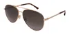 Jimmy Choo Devan/s-06j-59-13-140 In Gold