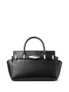 Jimmy Choo Black Diamond Belted Medium Tote In ブラック