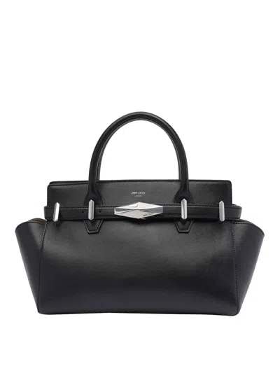 JIMMY CHOO DIAMOND BELTED SHOULDER BAG