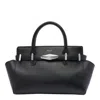 Jimmy Choo Black Diamond Belted Medium Tote In Black