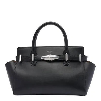 JIMMY CHOO DIAMOND BELTED TOTE BAG