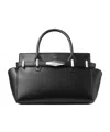 Jimmy Choo Black Diamond Belted Medium Tote In Black