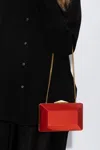 Jimmy Choo Diamond Box Clutch In Red