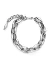 Jimmy Choo Diamond Chain Bracelet In Silver