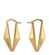 Jimmy Choo Diamond Chain Earring In Gold