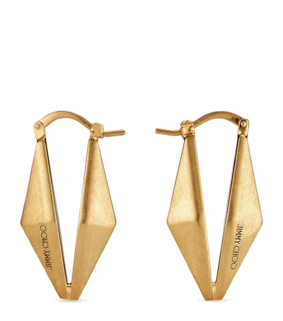 JIMMY CHOO JIMMY CHOO DIAMOND CHAIN EARRINGS