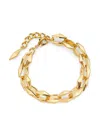 Jimmy Choo Diamond Chain Bracelet In Gold