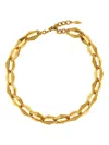 Jimmy Choo 'linkage De Diamant' Necklace In Gold