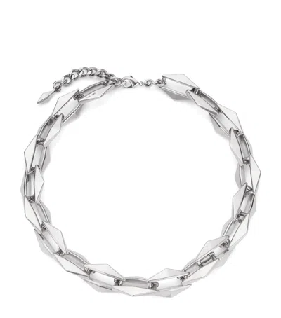 JIMMY CHOO DIAMOND CHAIN NECKLACE
