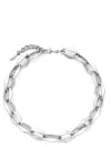Jimmy Choo 'linkage De Diamant' Necklace In Silver