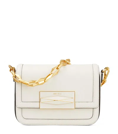 Jimmy Choo Diamond Cross-body Bag In White