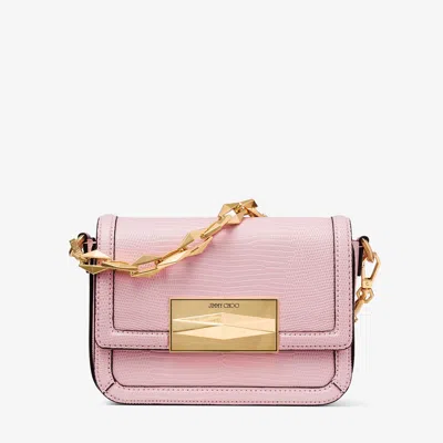 Jimmy Choo Diamond Crossbody In Pink