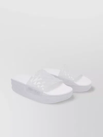 Jimmy Choo Diamond Detail Slide On Platform Sole In Multi