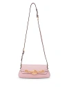 Jimmy Choo Small Diamond Lizard-embossed Shoulder Bag In Rose
