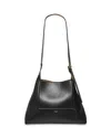 Jimmy Choo Diamond Structured Shoulder Bag With Metal Hardware In Black