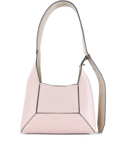 Jimmy Choo Diamond Hobo Schultertasche In Rosa