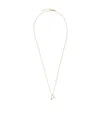 Jimmy Choo Diamond Jc Chain Necklace In Yellow