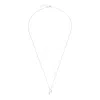 Jimmy Choo Diamond Jc Necklace In Silver