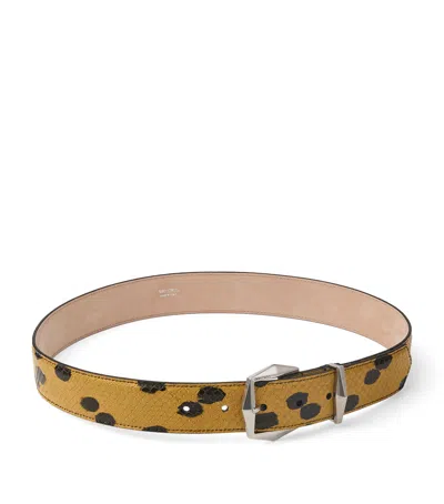Jimmy Choo Diamond Leather Belt