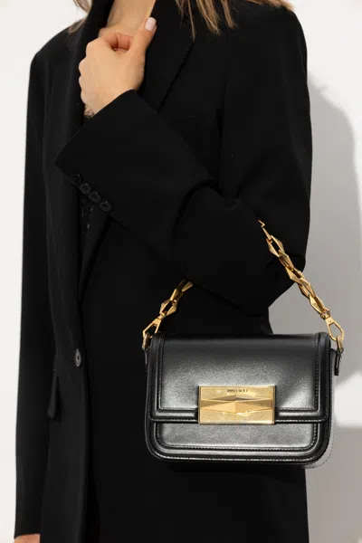 JIMMY CHOO JIMMY CHOO ‘DIAMOND’ LEATHER SHOULDER BAG