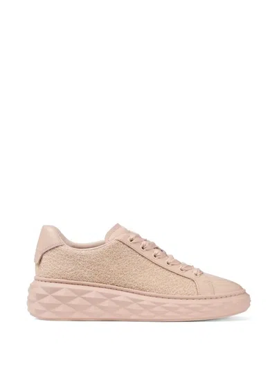 Jimmy Choo Diamond Leather Sneakers In Multi