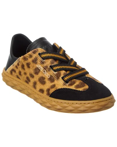 Jimmy Choo Diamond Light Flex/f Leather Sneaker