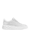 Jimmy Choo Diamond Light Sneakers In Clear
