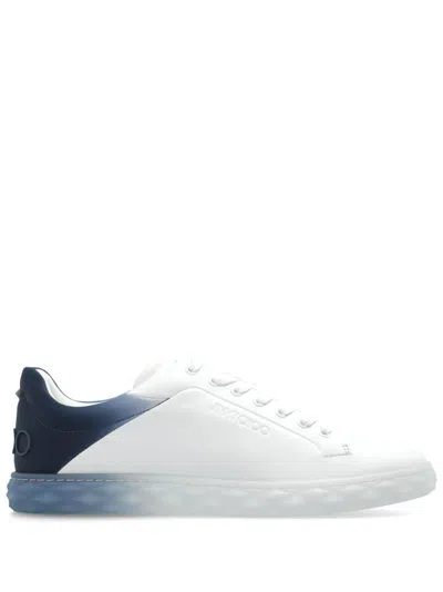 JIMMY CHOO DIAMOND LIGHT/M II OMBRÉ-EFFECT SNEAKERS