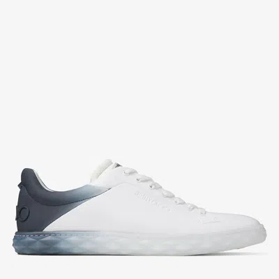 Jimmy Choo Diamond Light/m Ii Sneakers In V White/navy Mix