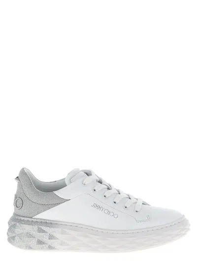Jimmy Choo 'diamond Maxi F Ii' Sneakers In White
