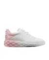 Jimmy Choo Diamond Maxi Sneakers In White