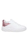 Jimmy Choo Diamond Maxi/f Ii Sneakers In White