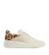Jimmy Choo Diamond Maxi Sneakers - Women's - Leather In White