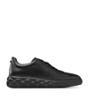 Jimmy Choo Diamond Maxi Low-top Sneakers In Black
