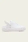 Jimmy Choo Diamond Maxi Pearl Slingback Trainers In White