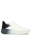 Jimmy Choo Diamond Light M Ii Logo-embellished Leather-blend Low-top Trainers In White
