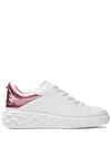 Jimmy Choo Diamond Maxi Sneakers With Metallic Effect