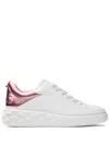 Jimmy Choo Diamond Maxi/f Ii Sneakers In White
